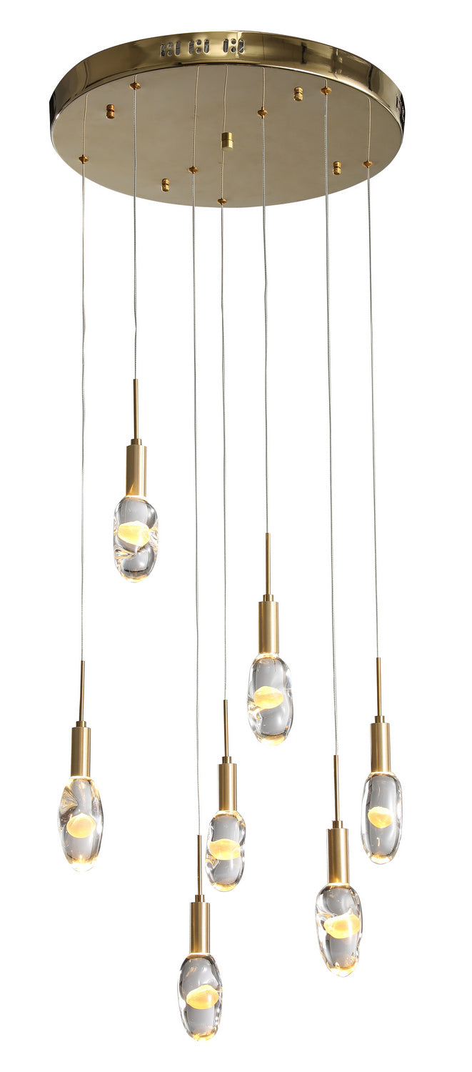 Bethel International FT86C18A Chandelier Light - Gold