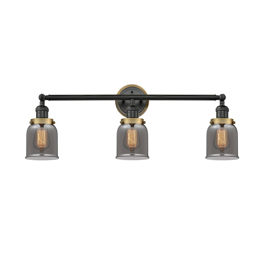 Innovations Franklin Restoration 205BK-BPBB-HRBB-G53 Bath Vanity Light 30 in. wide - Matte Black