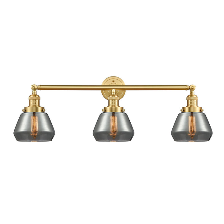 Innovations Franklin Restoration 205-SG-G173-LED Bath Vanity Light 30 in. wide - Satin Gold