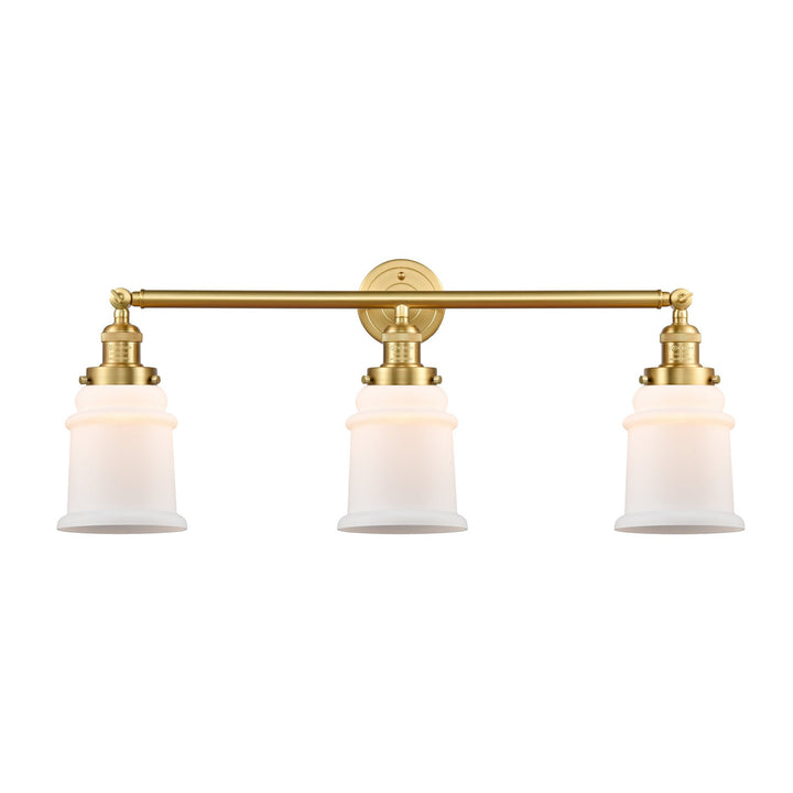 Innovations Franklin Restoration 205-SG-G181-LED Bath Vanity Light 30 in. wide - Satin Gold