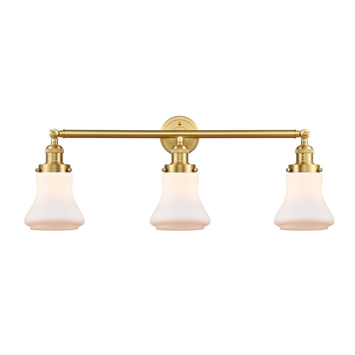 Innovations Franklin Restoration 205-SG-G191-LED Bath Vanity Light 30 in. wide - Satin Gold