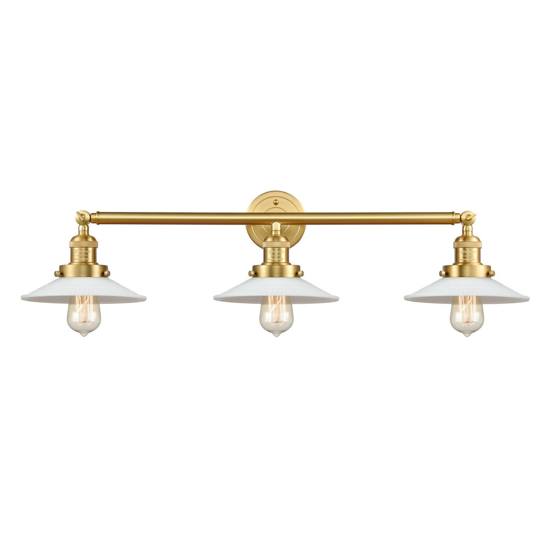 Innovations Franklin Restoration 205-SG-G1-LED Bath Vanity Light 33 in. wide - Satin Gold