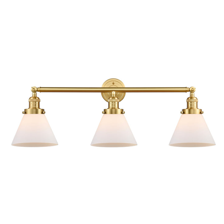 Innovations Franklin Restoration 205-SG-G41-LED Bath Vanity Light 32 in. wide - Satin Gold