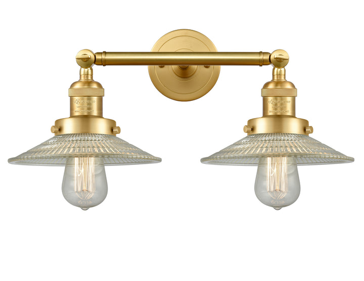 Innovations Franklin Restoration 208-SG-G2-LED Bath Vanity Light 18 in. wide - Satin Gold