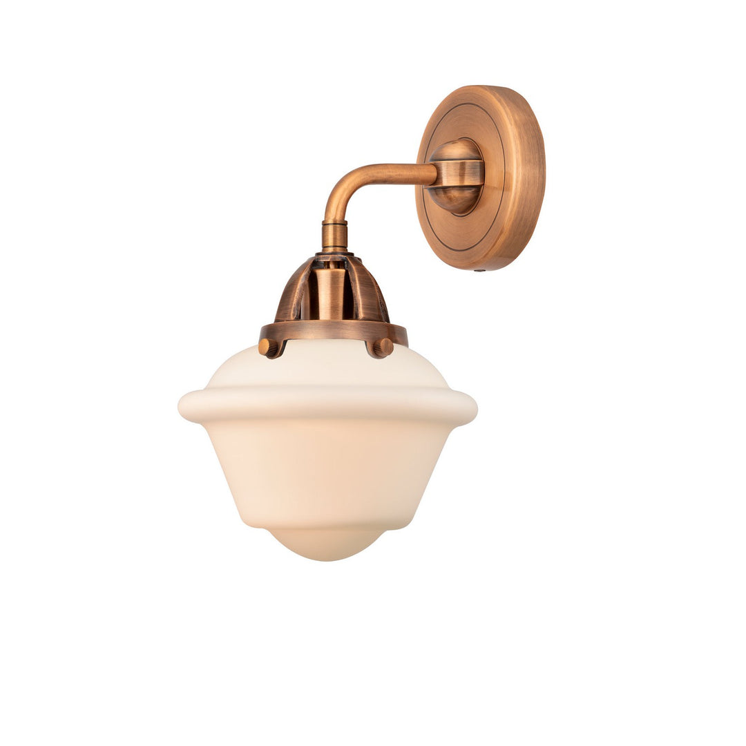 Innovations Nouveau 2 288-1W-AC-G531 Wall Sconce Light - Antique Copper