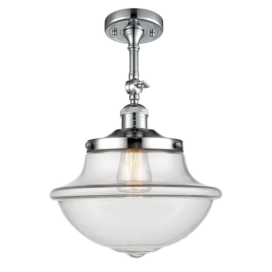 Innovations Franklin Restoration 201F-PC-G542-LED Ceiling Light - Polished Chrome