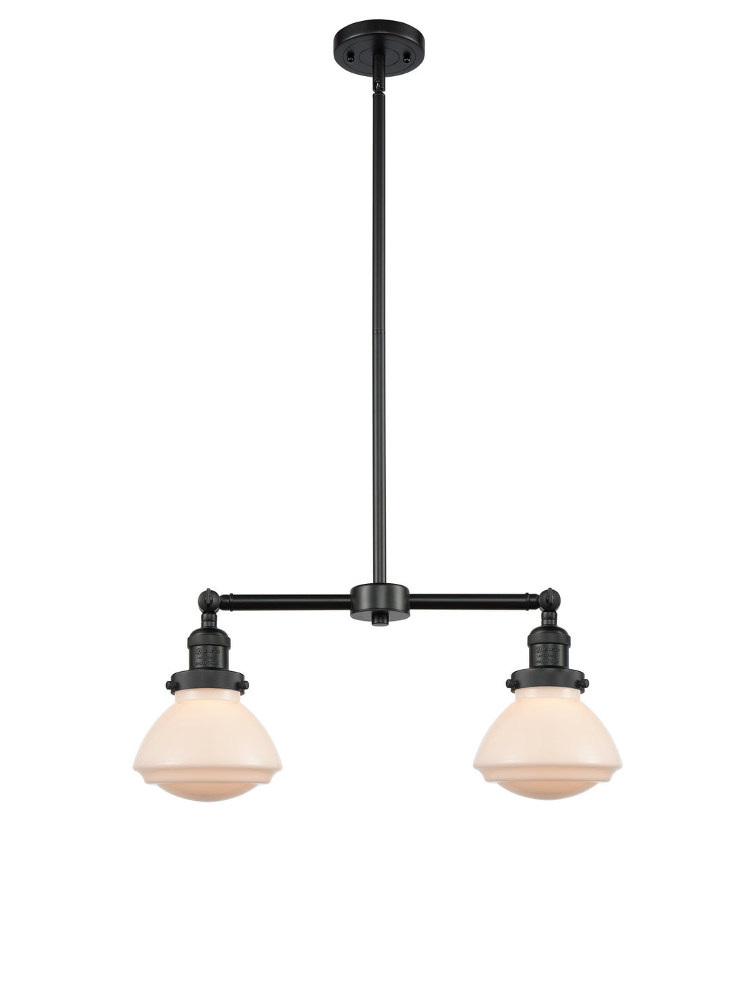 Innovations Franklin Restoration 209-BK-G321-LED Pendant Light - Matte Black