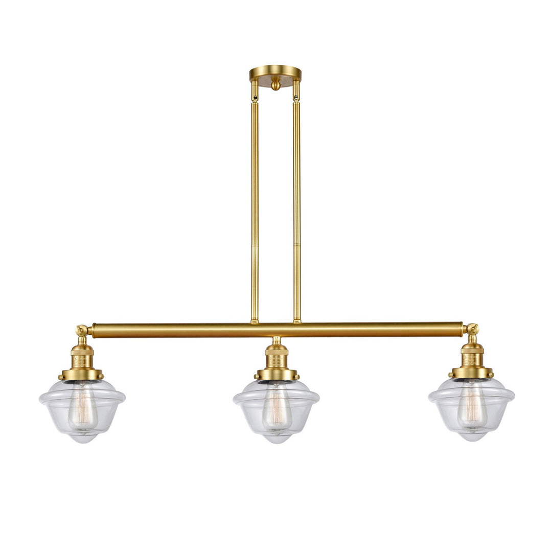 Innovations Franklin Restoration 213-SG-G532-LED Pendant Light - Satin Gold