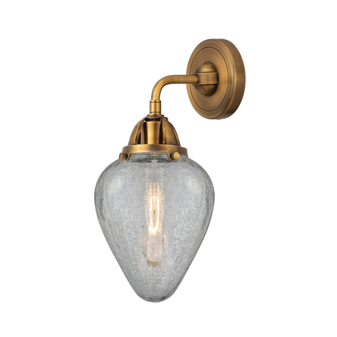 Innovations Nouveau 2 288-1W-BB-G165 Wall Sconce Light - Brushed Brass