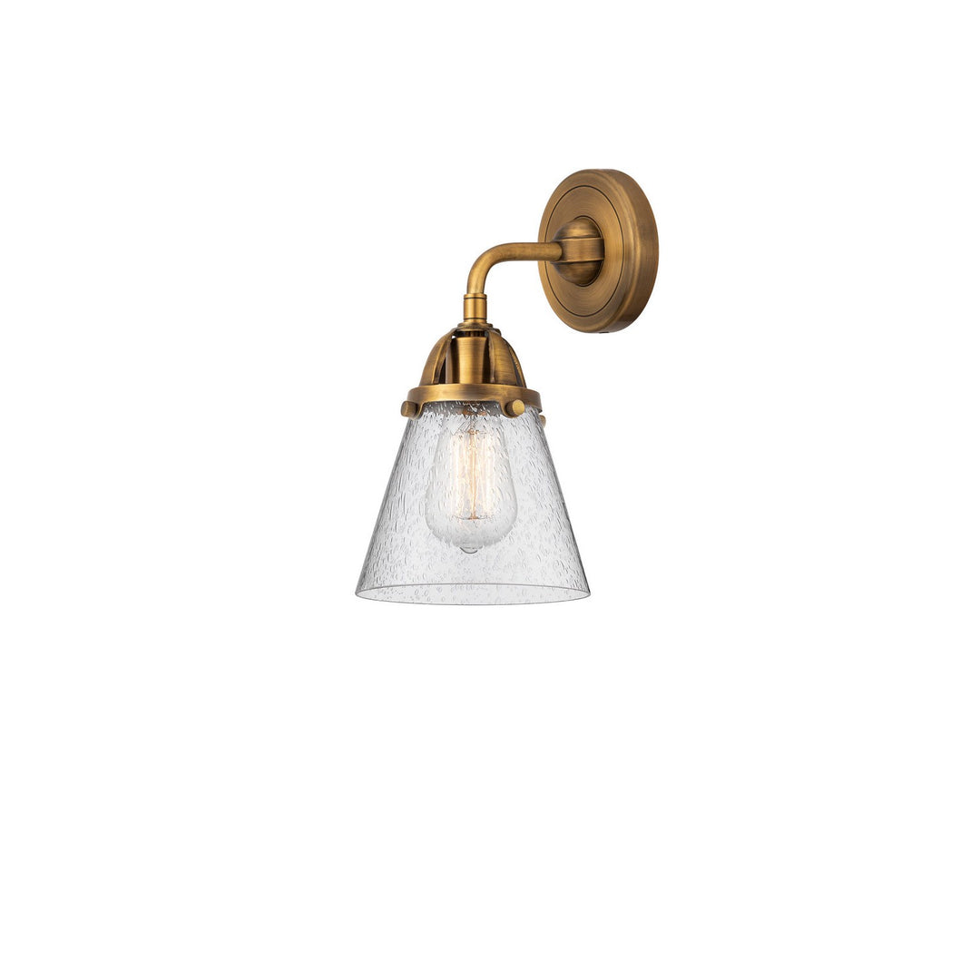 Innovations Nouveau 2 288-1W-BB-G64 Wall Sconce Light - Brushed Brass
