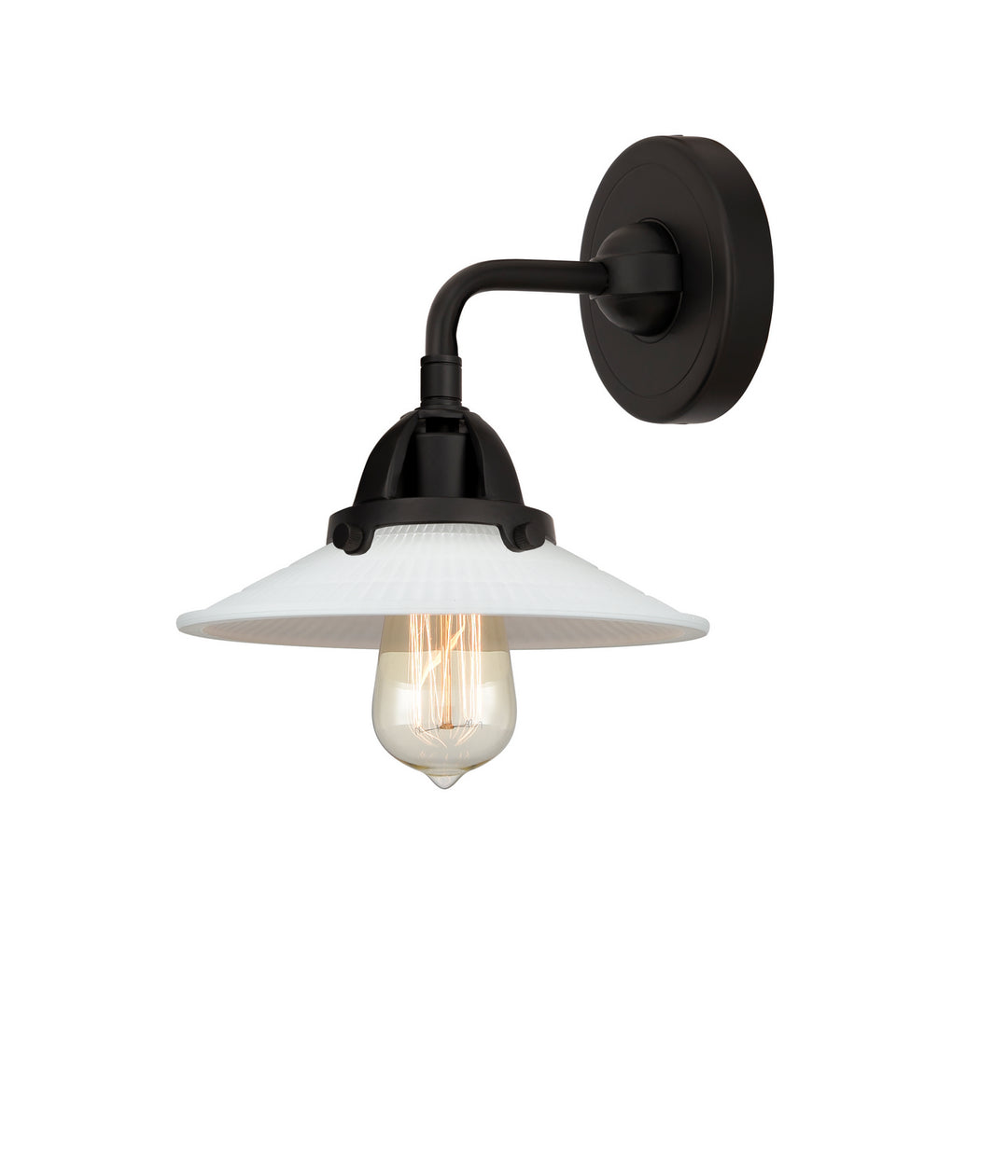 Innovations Nouveau 2 288-1W-BK-G1 Wall Sconce Light - Matte Black