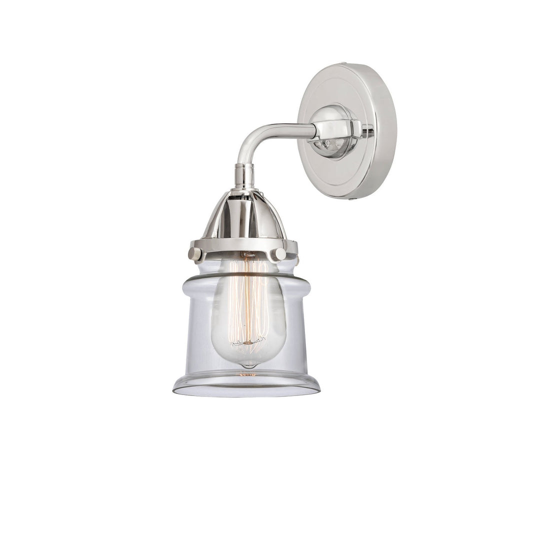 Innovations Nouveau 2 288-1W-PC-G182S Wall Sconce Light - Polished Chrome