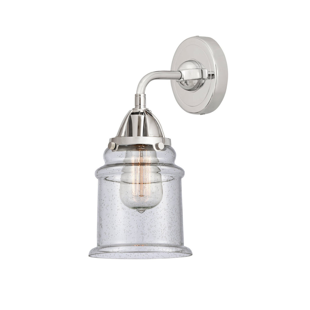 Innovations Nouveau 2 288-1W-PC-G184 Wall Sconce Light - Polished Chrome