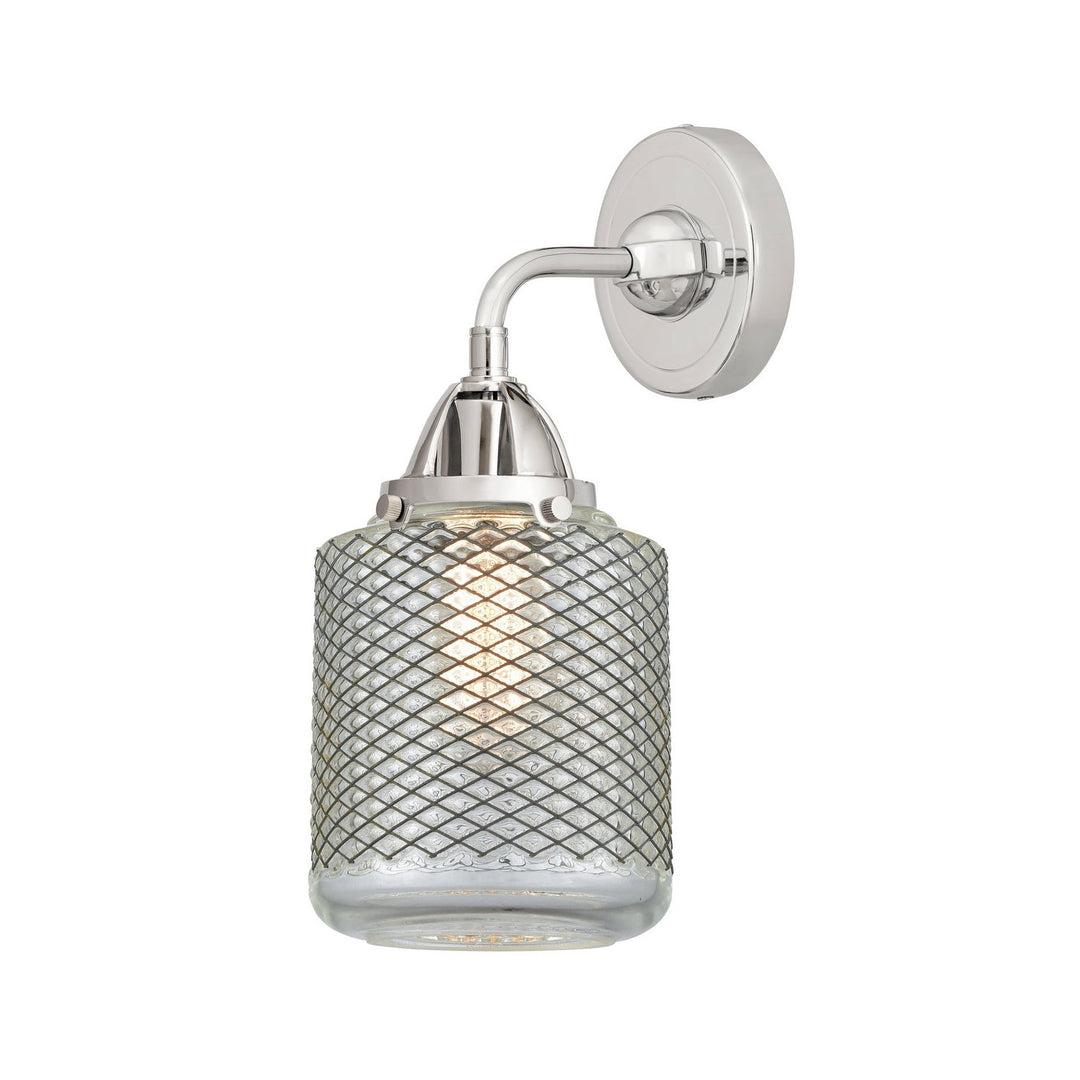 Innovations Nouveau 2 288-1W-PC-G262 Wall Sconce Light - Polished Chrome