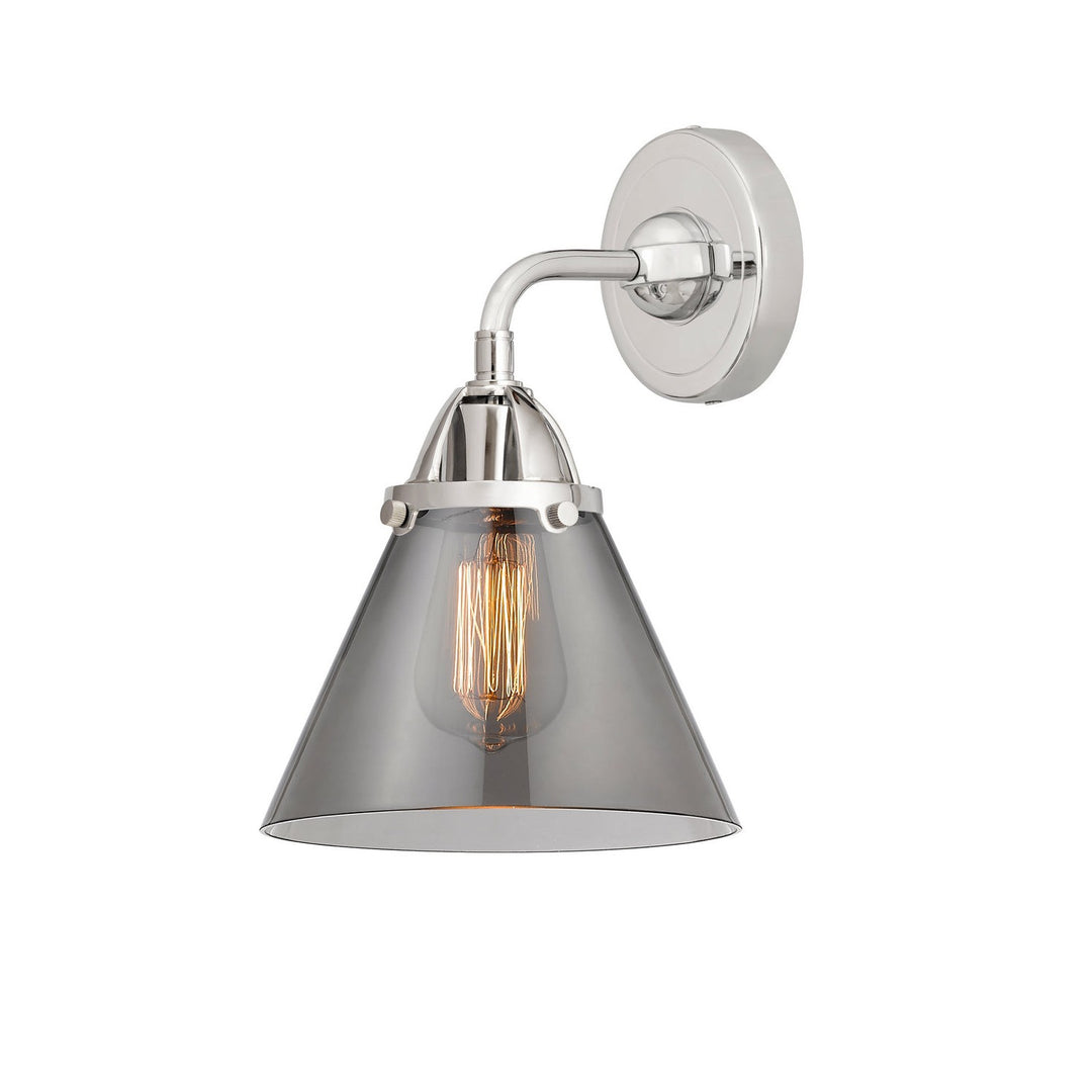 Innovations Nouveau 2 288-1W-PC-G43 Wall Sconce Light - Polished Chrome