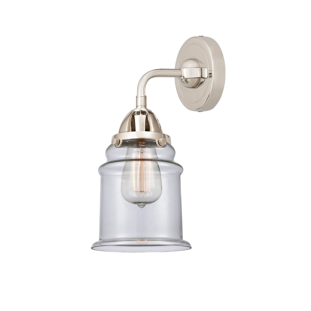 Innovations Nouveau 2 288-1W-PN-G182 Wall Sconce Light - Polished Nickel