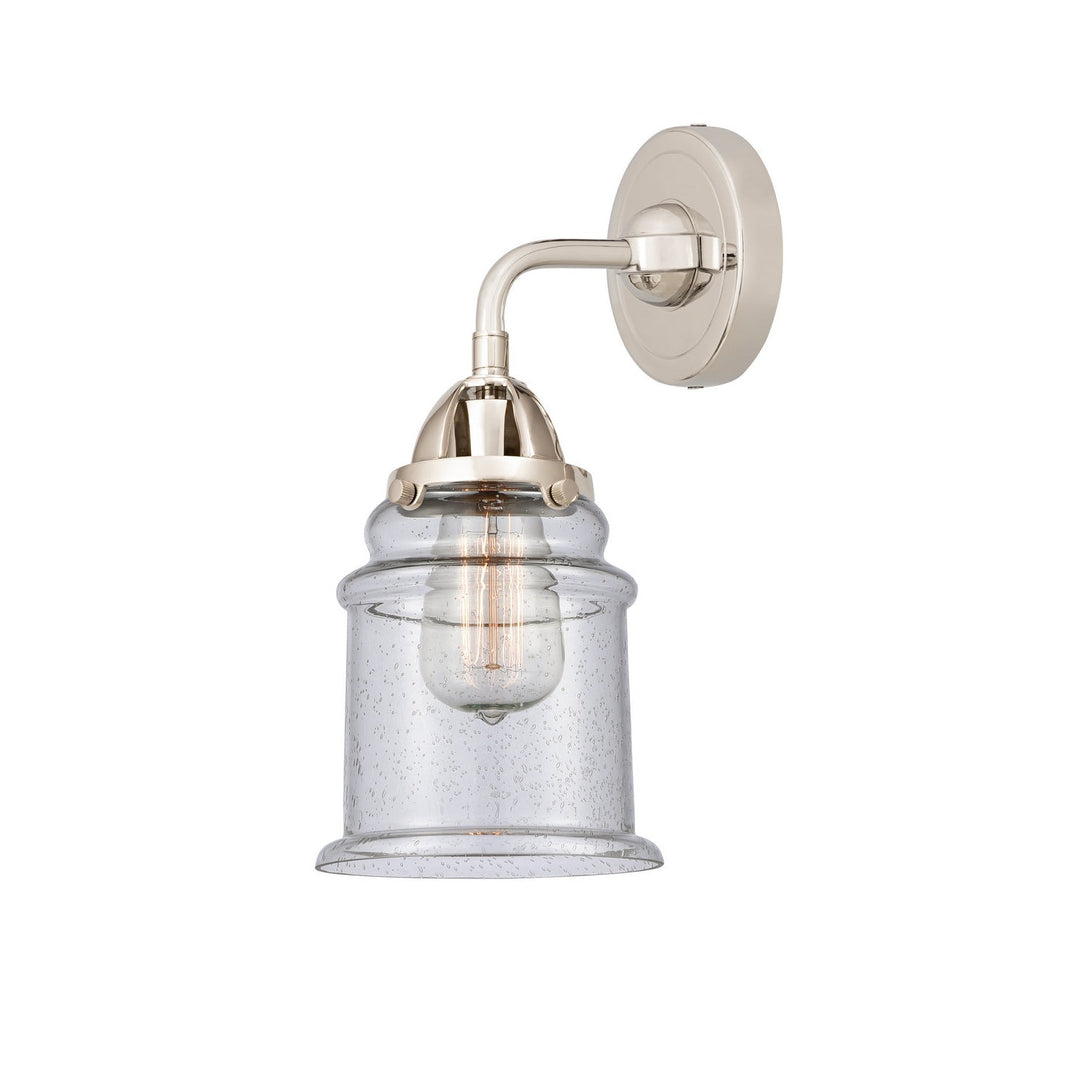 Innovations Nouveau 2 288-1W-PN-G184 Wall Sconce Light - Polished Nickel
