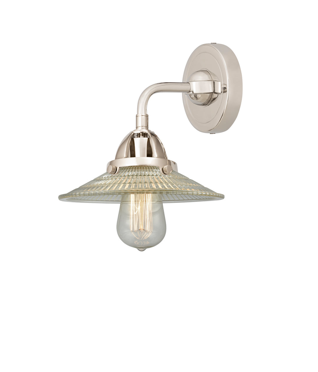 Innovations Nouveau 2 288-1W-PN-G2 Wall Sconce Light - Polished Nickel