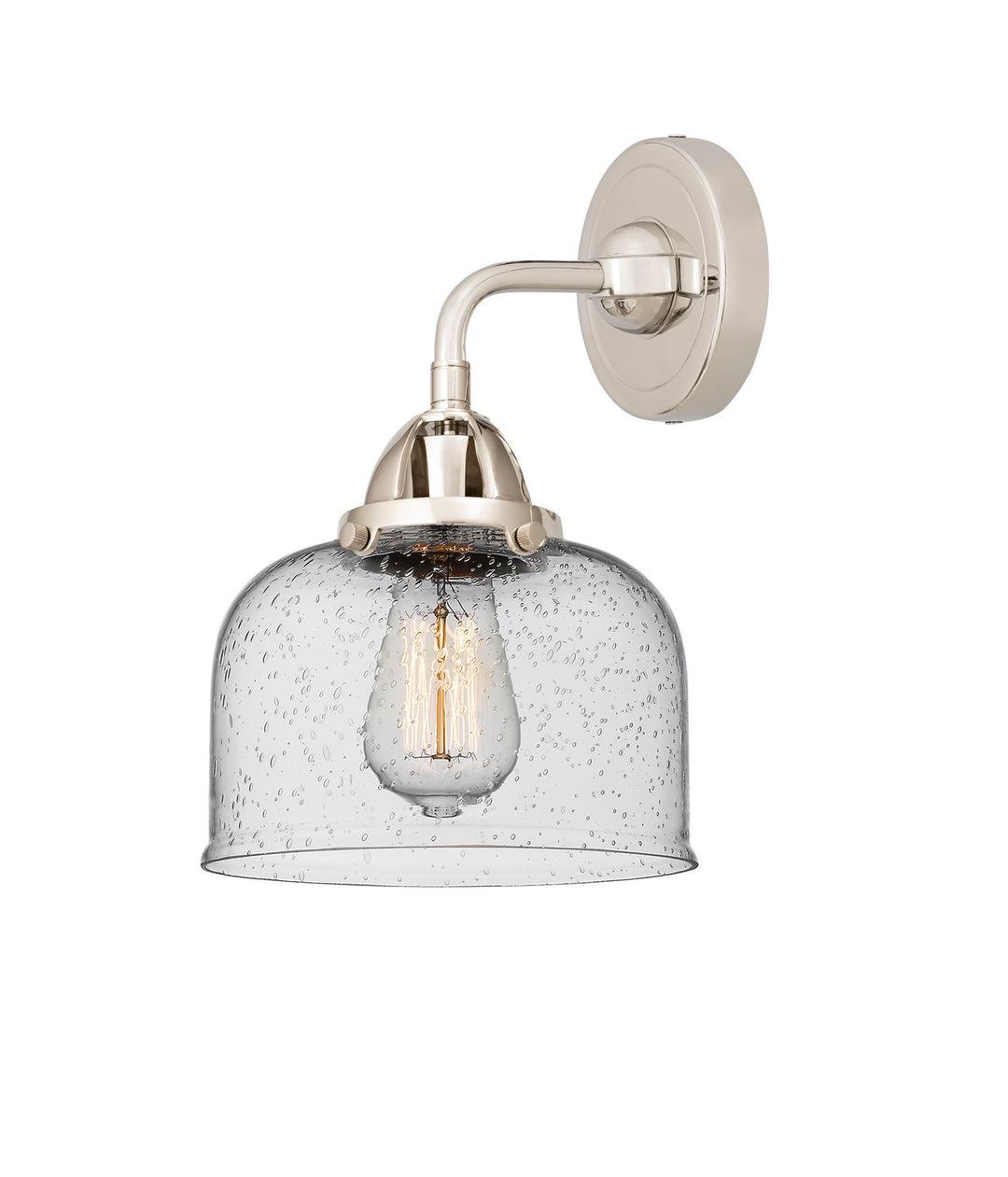 Innovations Nouveau 2 288-1W-PN-G74 Wall Sconce Light - Polished Nickel