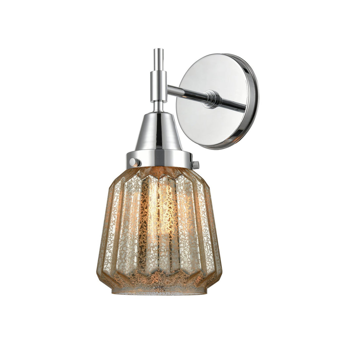 Innovations Caden 447-1W-PC-G146-LED Wall Sconce Light - Polished Chrome