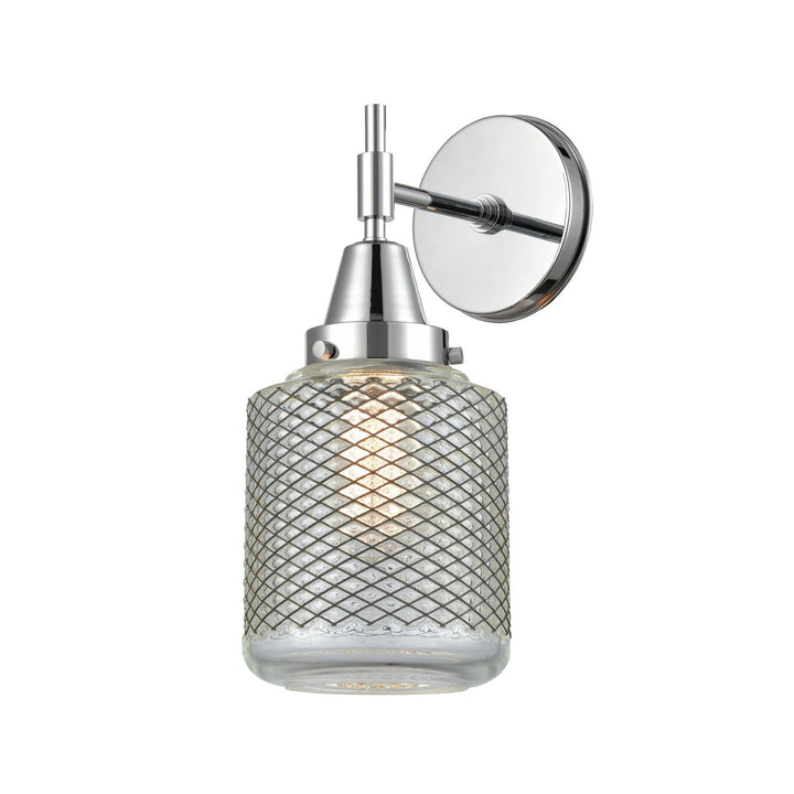 Innovations Caden 447-1W-PC-G262 Wall Sconce Light - Polished Chrome