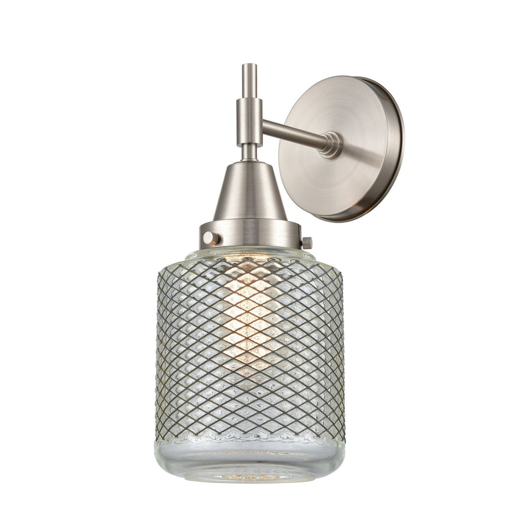 Innovations Caden 447-1W-SN-G262 Wall Sconce Light - Satin Nickel