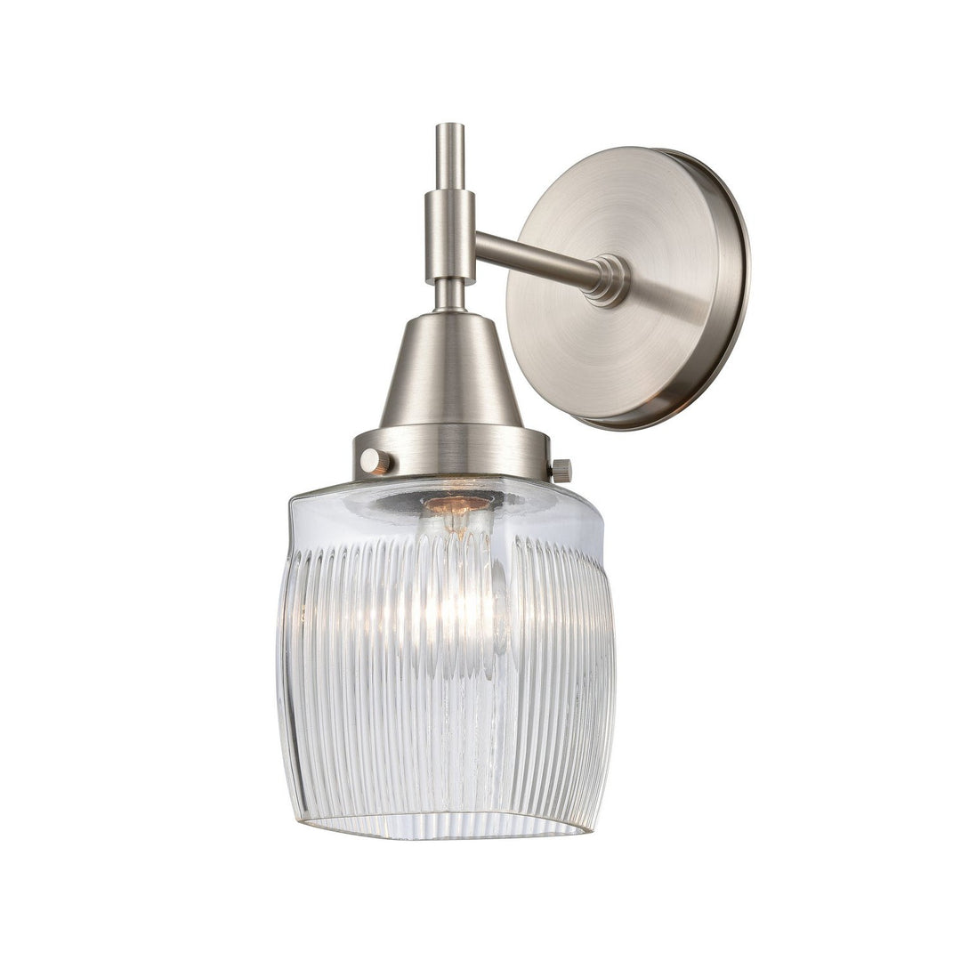 Innovations Caden 447-1W-SN-G302-LED Wall Sconce Light - Satin Nickel