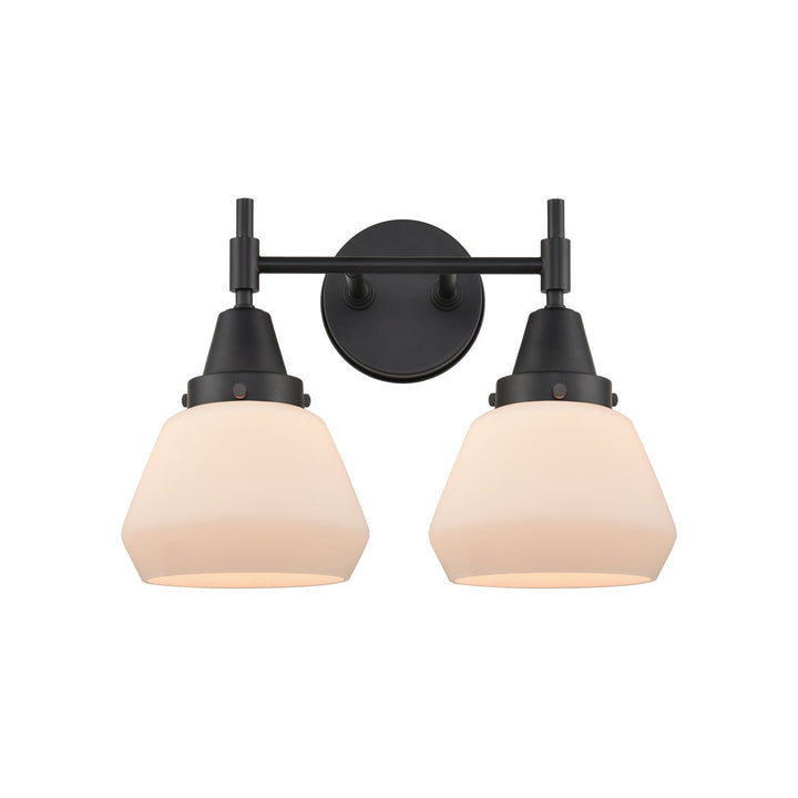 Innovations Caden 447-2W-BK-G171 Bath Vanity Light 16 in. wide - Matte Black