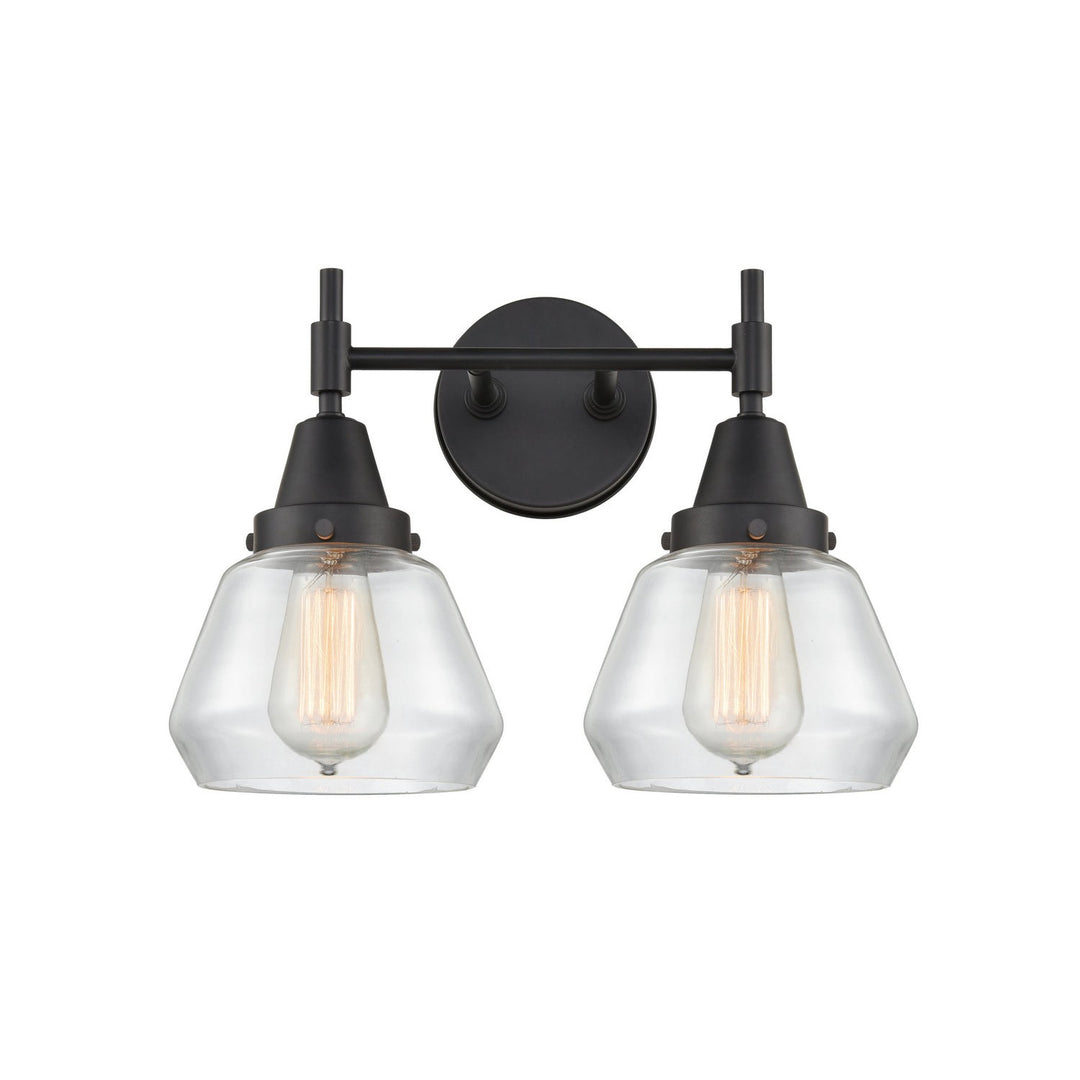 Innovations Caden 447-2W-BK-G172 Bath Vanity Light 16 in. wide - Matte Black