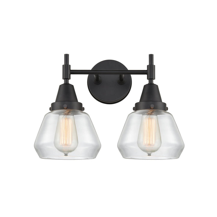 Innovations Caden 447-2W-BK-G172 Bath Vanity Light 16 in. wide - Matte Black