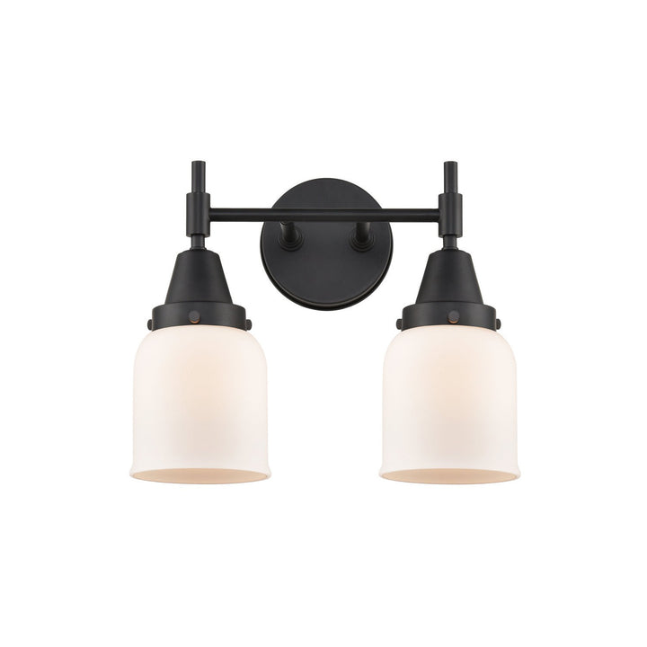 Innovations Caden 447-2W-BK-G51 Bath Vanity Light 14 in. wide - Matte Black