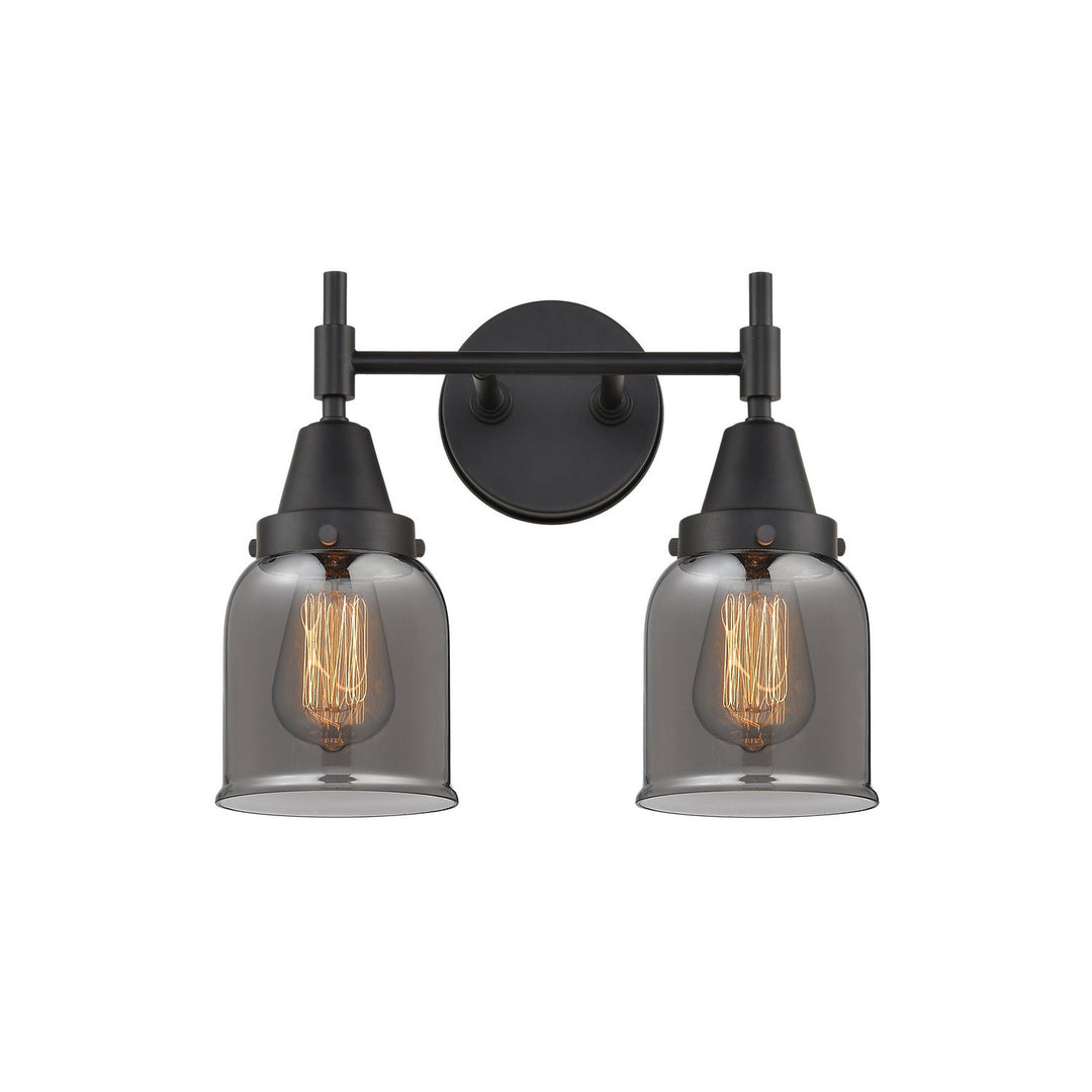 Innovations Caden 447-2W-BK-G53 Bath Vanity Light 14 in. wide - Matte Black