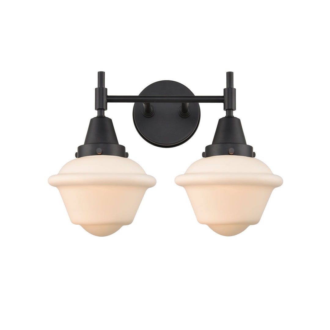 Innovations Caden 447-2W-BK-G531 Bath Vanity Light 17 in. wide - Matte Black