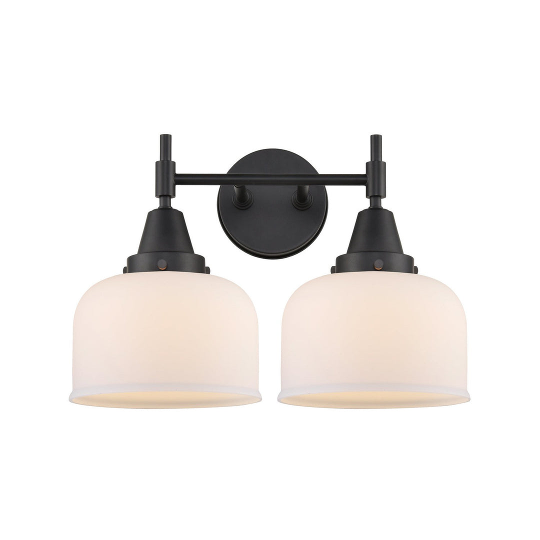 Innovations Caden 447-2W-BK-G71 Bath Vanity Light 17 in. wide - Matte Black