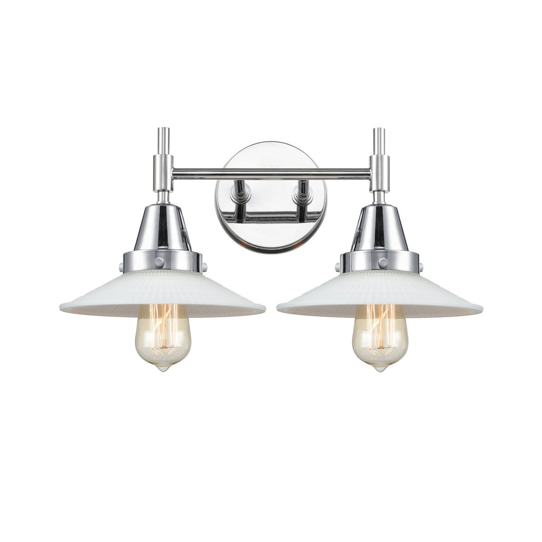 Innovations Caden 447-2W-PC-G1 Bath Vanity Light 18 in. wide - Polished Chrome