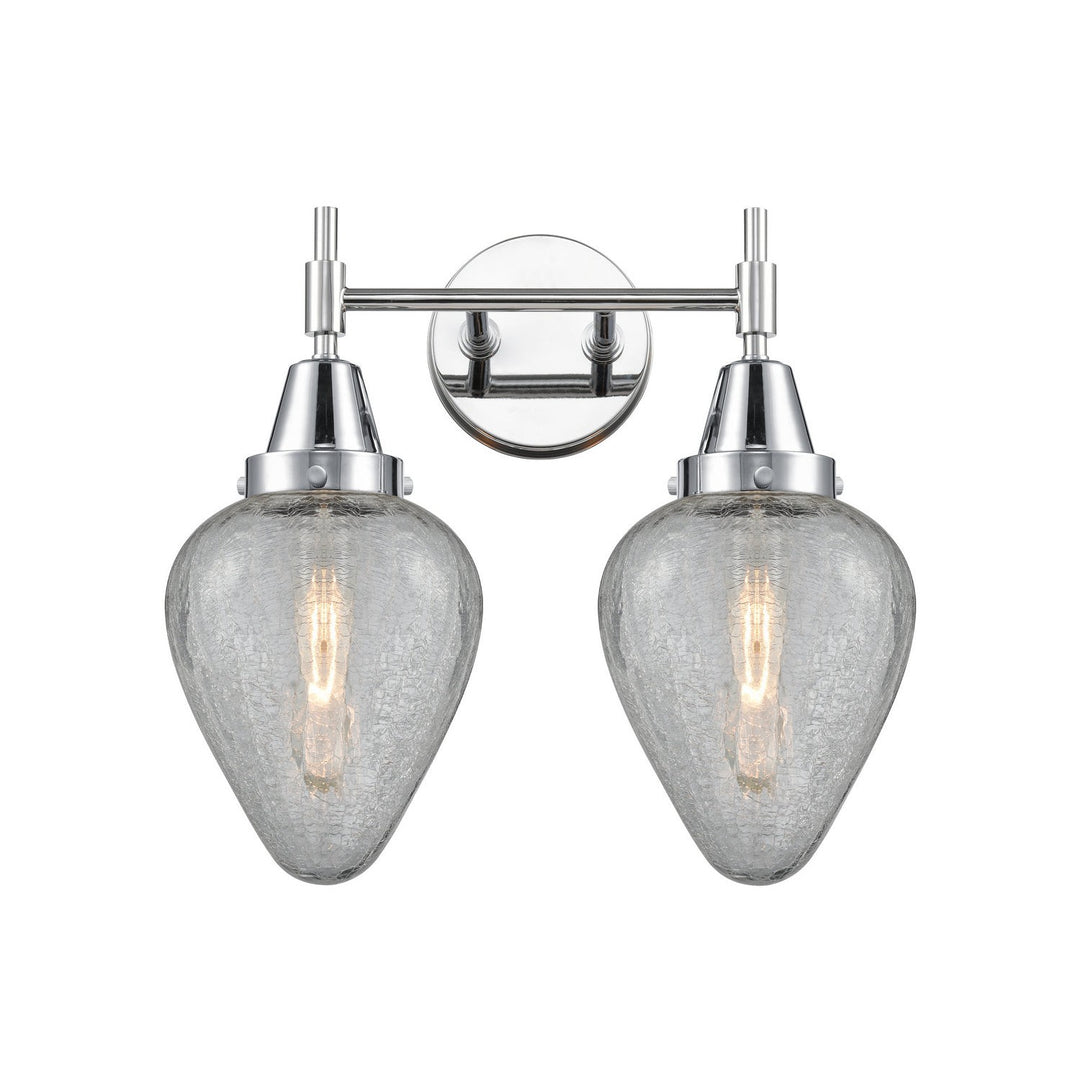 Innovations Caden 447-2W-PC-G165-LED Bath Vanity Light 16 in. wide - Polished Chrome