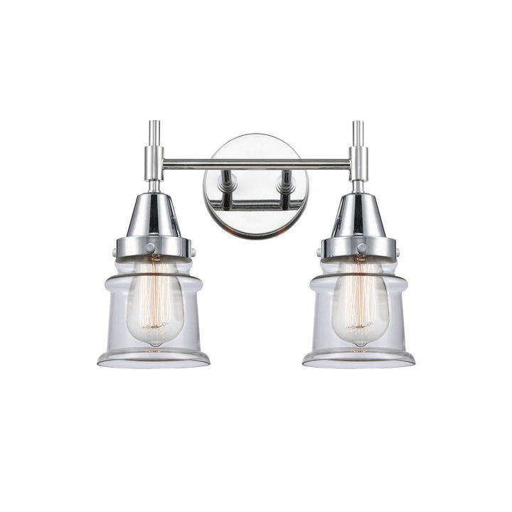Innovations Caden 447-2W-PC-G182S Bath Vanity Light 15 in. wide - Polished Chrome