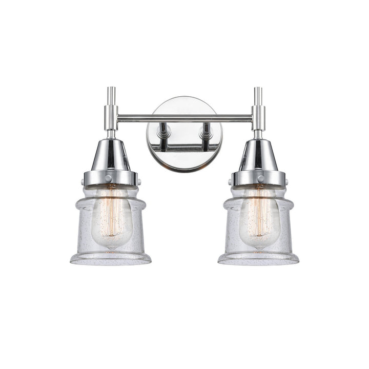 Innovations Caden 447-2W-PC-G184S Bath Vanity Light 15 in. wide - Polished Chrome