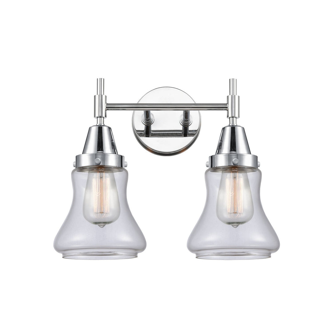 Innovations Caden 447-2W-PC-G192 Bath Vanity Light 15 in. wide - Polished Chrome