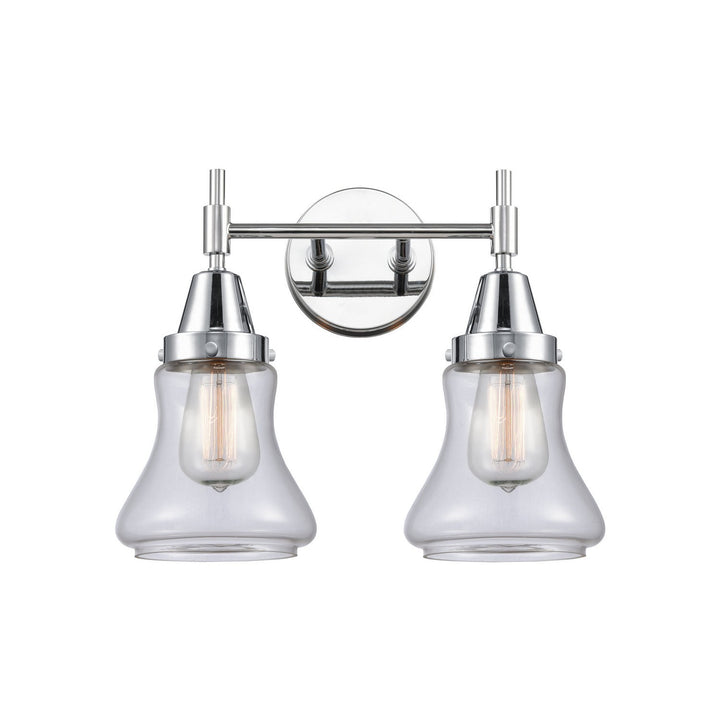 Innovations Caden 447-2W-PC-G192 Bath Vanity Light 15 in. wide - Polished Chrome