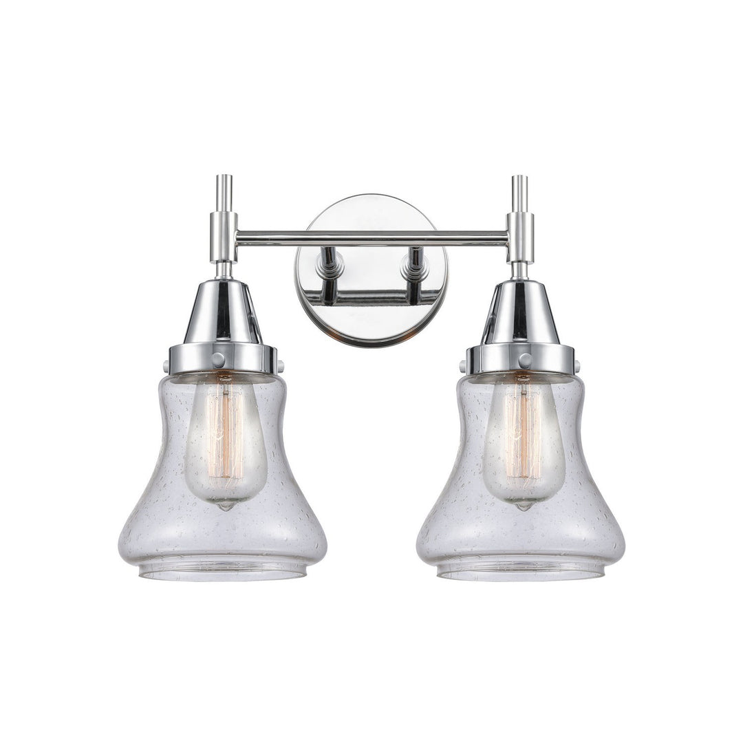 Innovations Caden 447-2W-PC-G194 Bath Vanity Light 15 in. wide - Polished Chrome