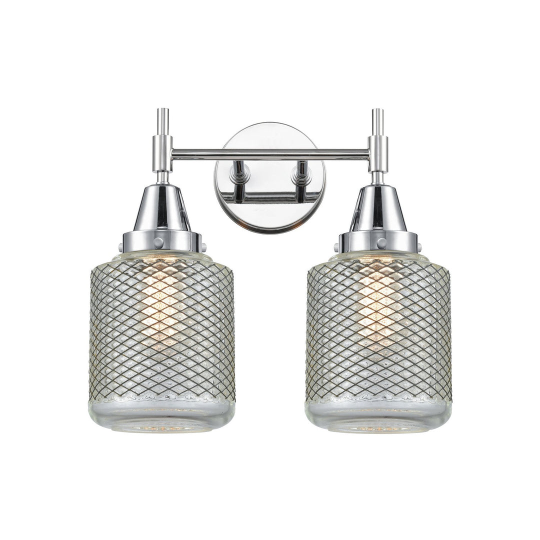 Innovations Caden 447-2W-PC-G262-LED Bath Vanity Light 15 in. wide - Polished Chrome
