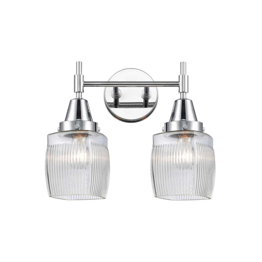 Innovations Caden 447-2W-PC-G302-LED Bath Vanity Light 15 in. wide - Polished Chrome