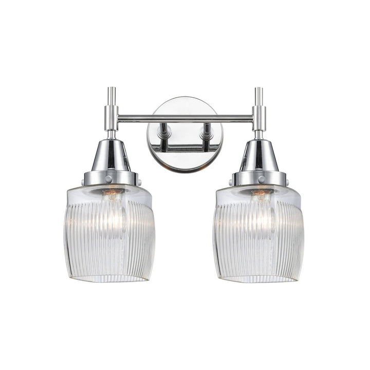 Innovations Caden 447-2W-PC-G302-LED Bath Vanity Light 15 in. wide - Polished Chrome