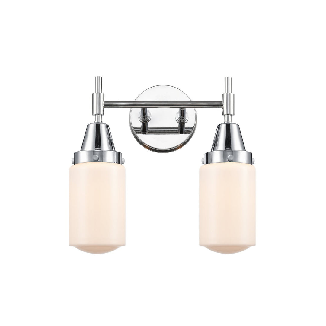 Innovations Caden 447-2W-PC-G311 Bath Vanity Light 14 in. wide - Polished Chrome