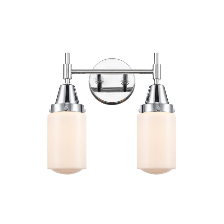 Innovations Caden 447-2W-PC-G311 Bath Vanity Light 14 in. wide - Polished Chrome