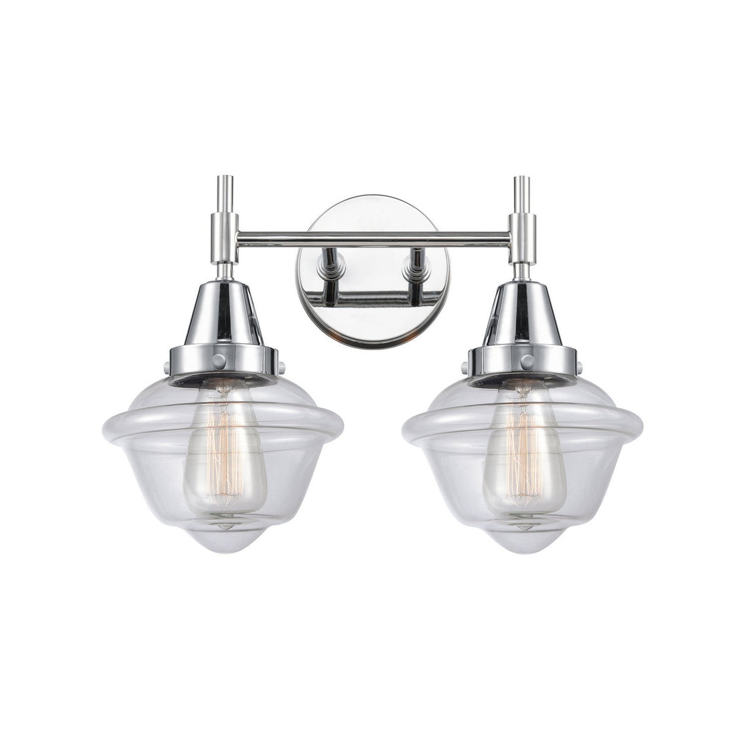 Innovations Caden 447-2W-PC-G532 Bath Vanity Light 17 in. wide - Polished Chrome