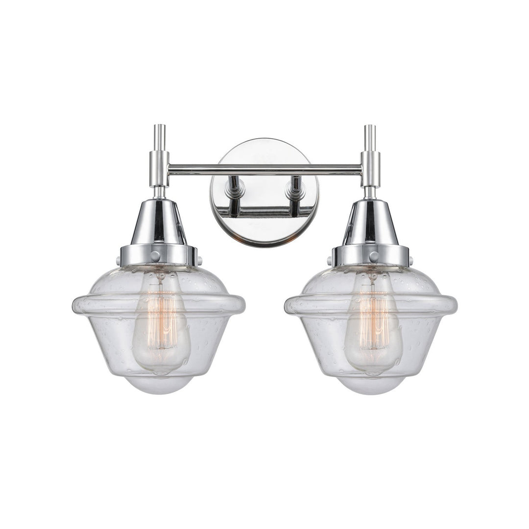 Innovations Caden 447-2W-PC-G534 Bath Vanity Light 17 in. wide - Polished Chrome
