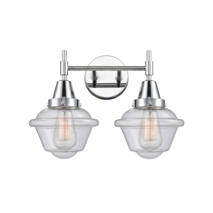 Innovations Caden 447-2W-PC-G534 Bath Vanity Light 17 in. wide - Polished Chrome