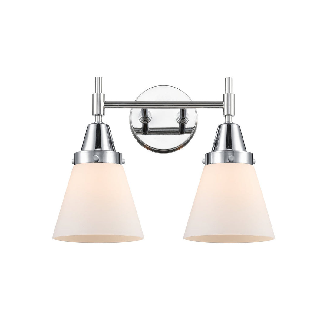 Innovations Caden 447-2W-PC-G61 Bath Vanity Light 16 in. wide - Polished Chrome